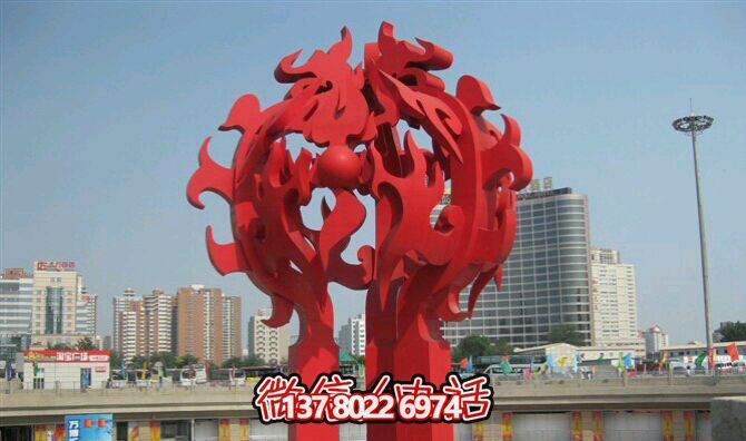 城市不銹鋼景觀樹(shù)雕塑