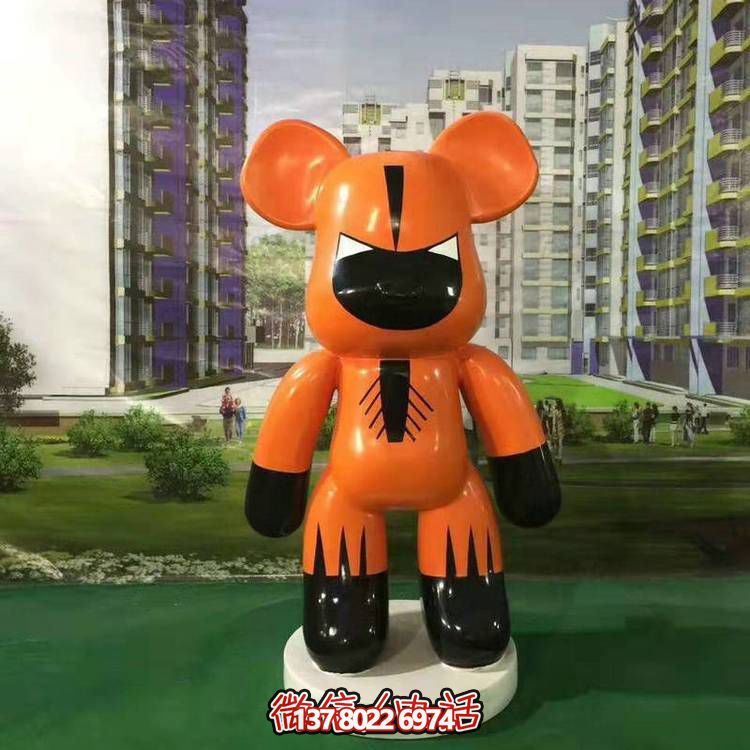 玻璃鋼制卡通公仔擺件，為您的商場(chǎng)裝飾增添美感