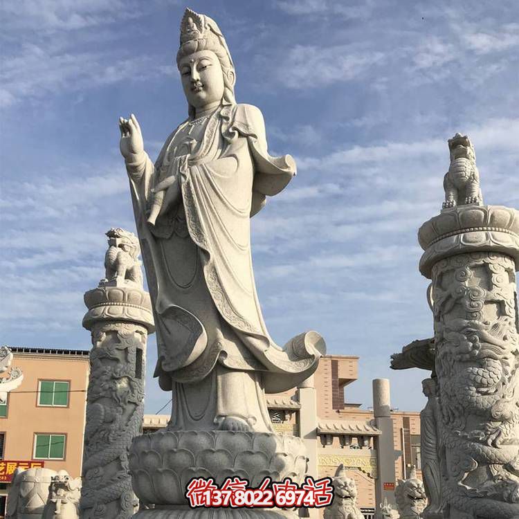 滴水觀音大型雕塑，欣賞美麗的戶(hù)外景點(diǎn)