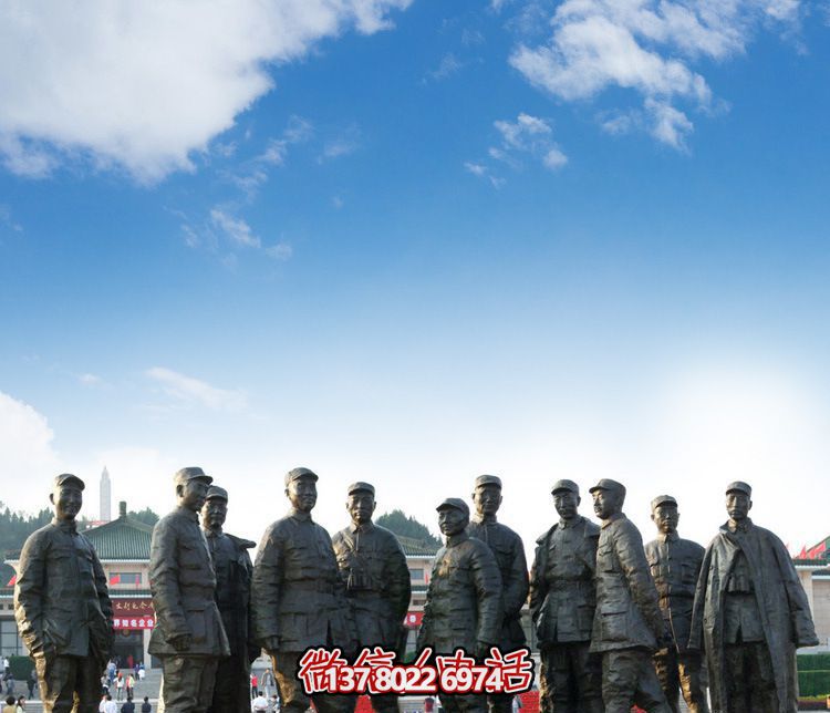 廣場戶外石雕紅軍雕塑 廣場戶外石雕紅軍雕塑