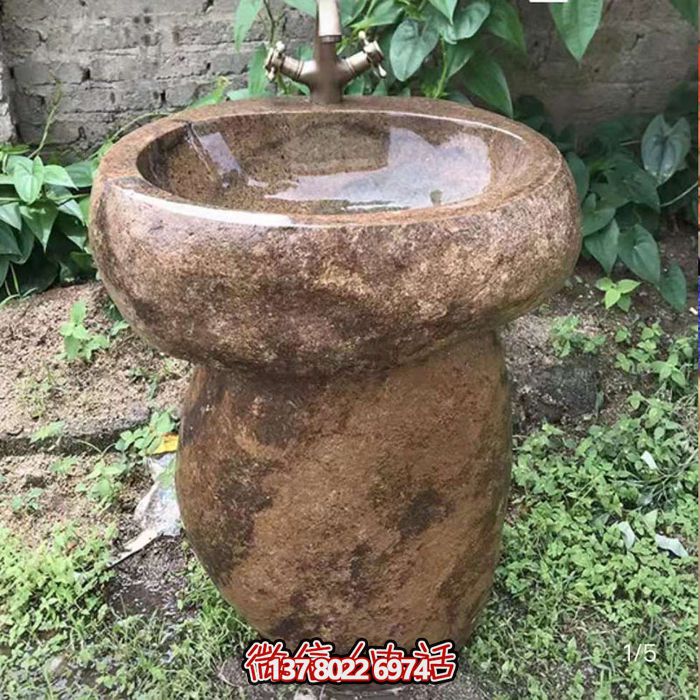 戶外個(gè)性大理石石雕花盆雕塑